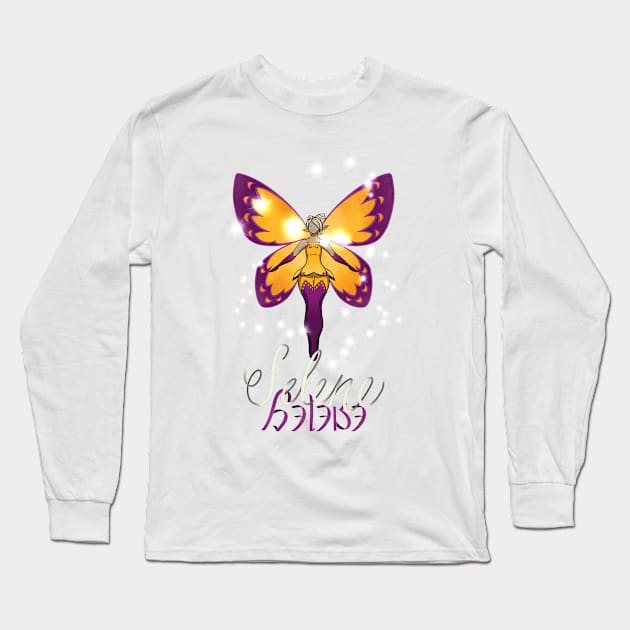 Scholar Love - Selene Forever! Final Fantasy 14 Healer Fairy Long Sleeve T-Shirt by SamInJapan